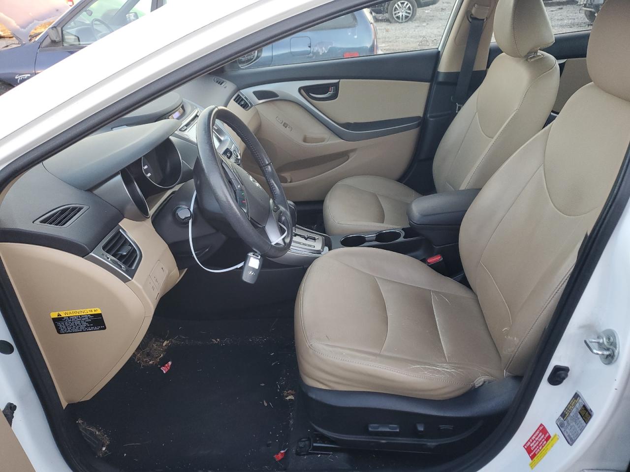 2013 Hyundai Elantra VIN 5NPDH4AE7DH306603 Copart auction photo, front end damage thumbnail 7