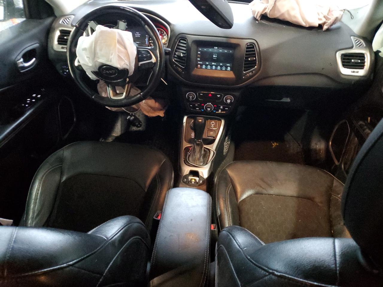 2018 Jeep Compass VIN 3C4NJDBB9JT281986 Copart auction photo, all over damage thumbnail 8