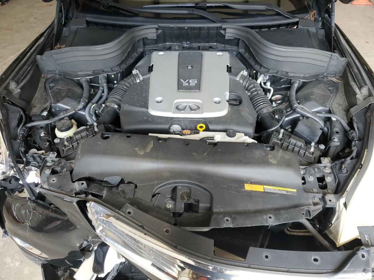 2012 Infiniti EX VIN JN1AJ0HR8CM451262 Copart auction photo, front end damage thumbnail 11