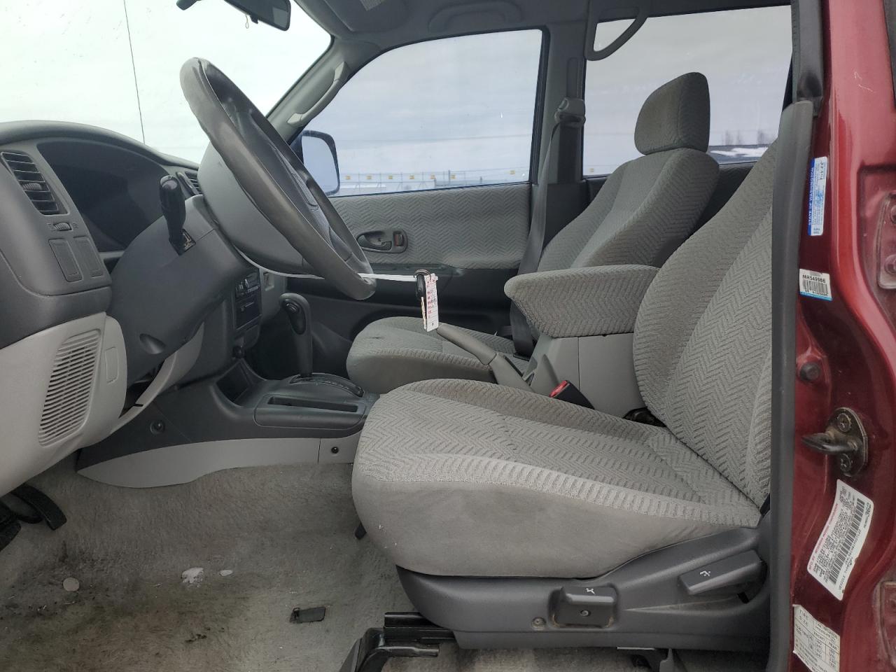 2001 Mitsubishi Montero VIN JA4LS21H81P057122 Copart auction photo, front end damage thumbnail 7