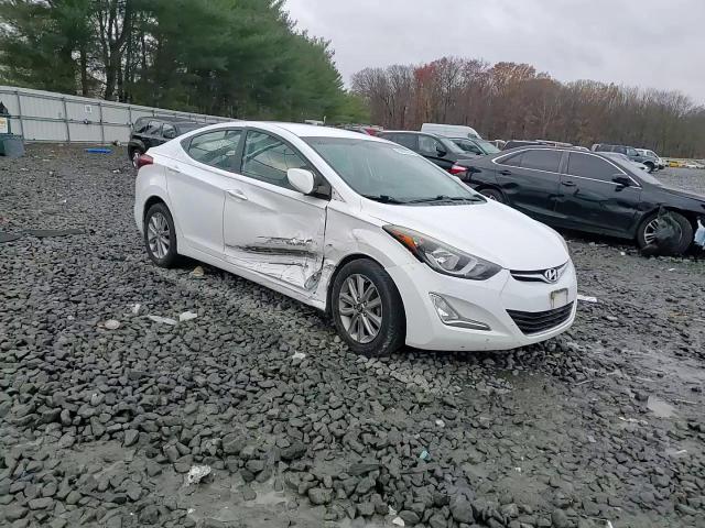 2014 Hyundai Elantra VIN 5NPDH4AE3EH476149 Copart auction photo, side / front end damage thumbnail 13