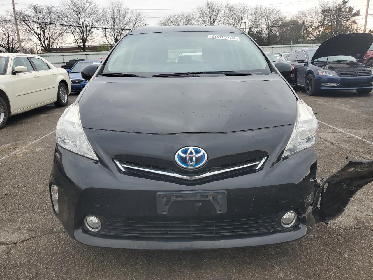2014 Toyota Prius VIN JTDZN3EU7E3311324 Copart auction photo, front end / side damage thumbnail 5