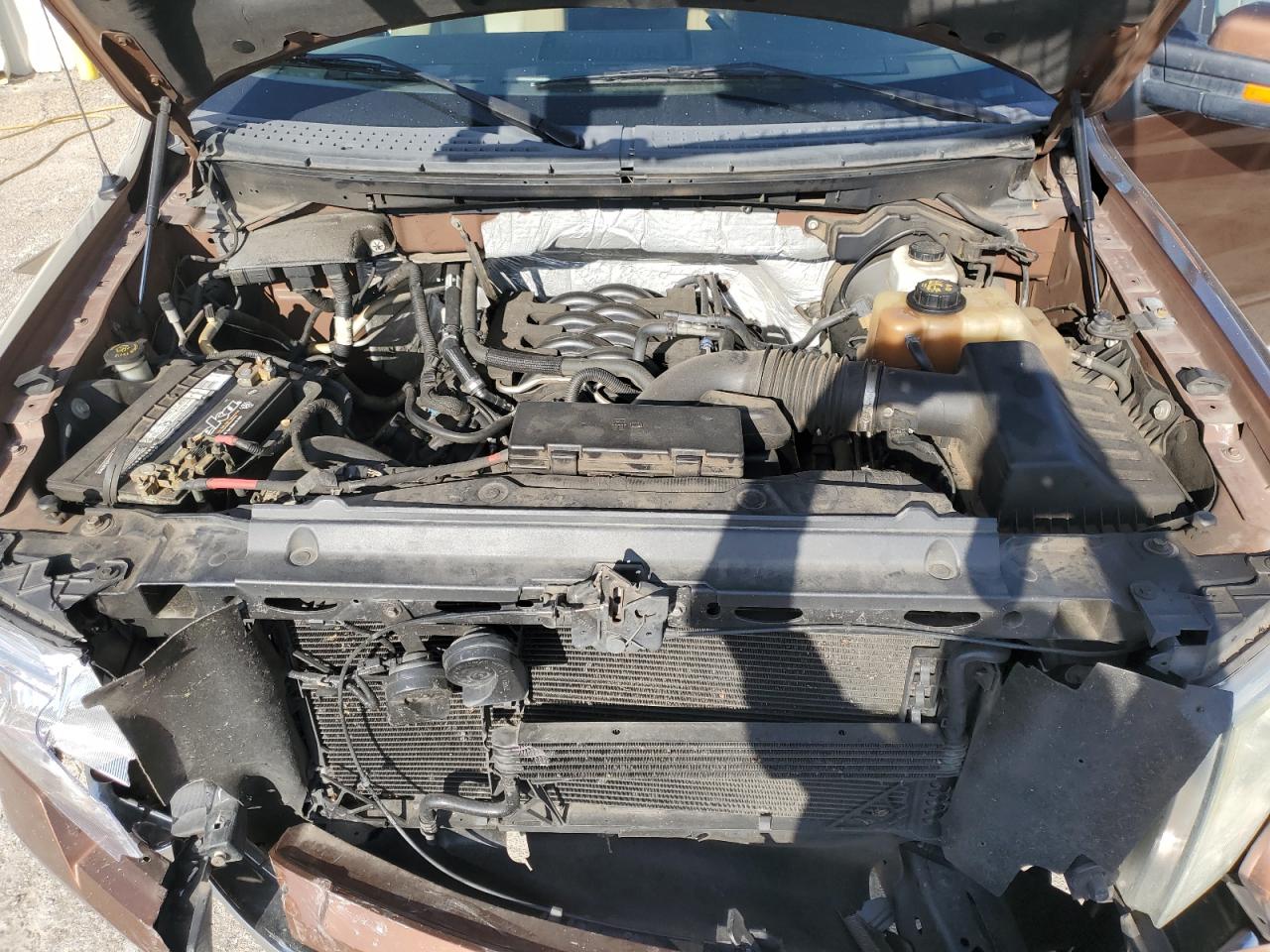 2011 Ford F-150 VIN 1FTFW1EF7BFC10512 Copart auction photo, front end damage thumbnail 11