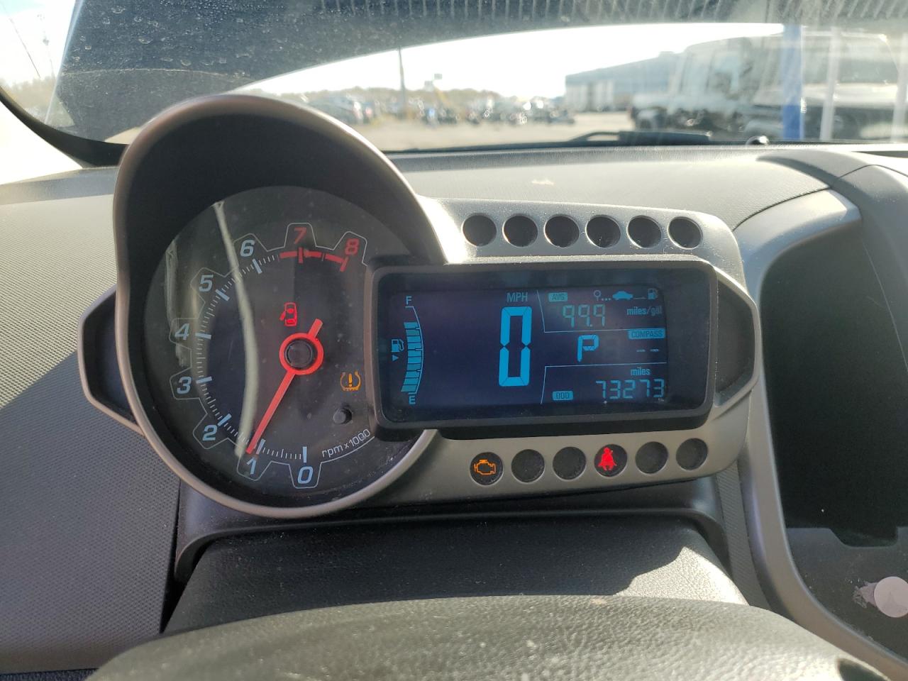 2015 Chevrolet Sonic VIN 1G1JA6SH9F4171072 Copart auction photo, all over damage thumbnail 9