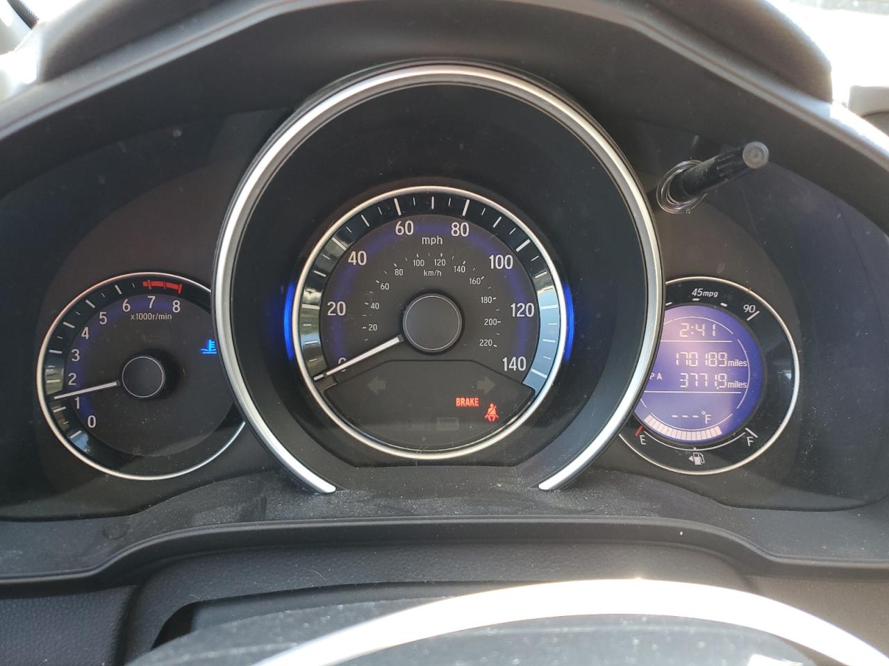 2015 Honda Fit VIN 3HGGK5G5XFM707010 Copart auction photo, front end / minor dent/scratches damage thumbnail 9