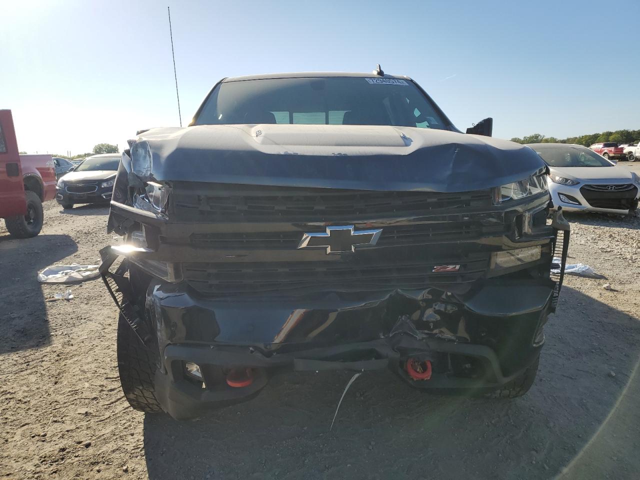 2021 Chevrolet Silverado VIN 1GCPYFEL5MZ288743 Copart auction photo, front end damage thumbnail 5