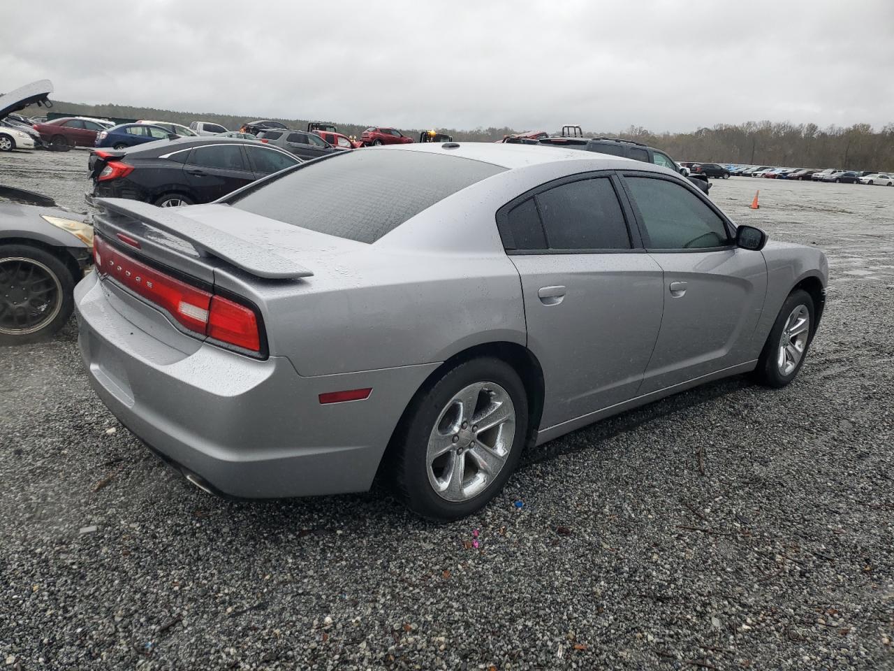 2014 Dodge Charger VIN 2C3CDXBG8EH363609 Copart auction photo, front end damage thumbnail 3