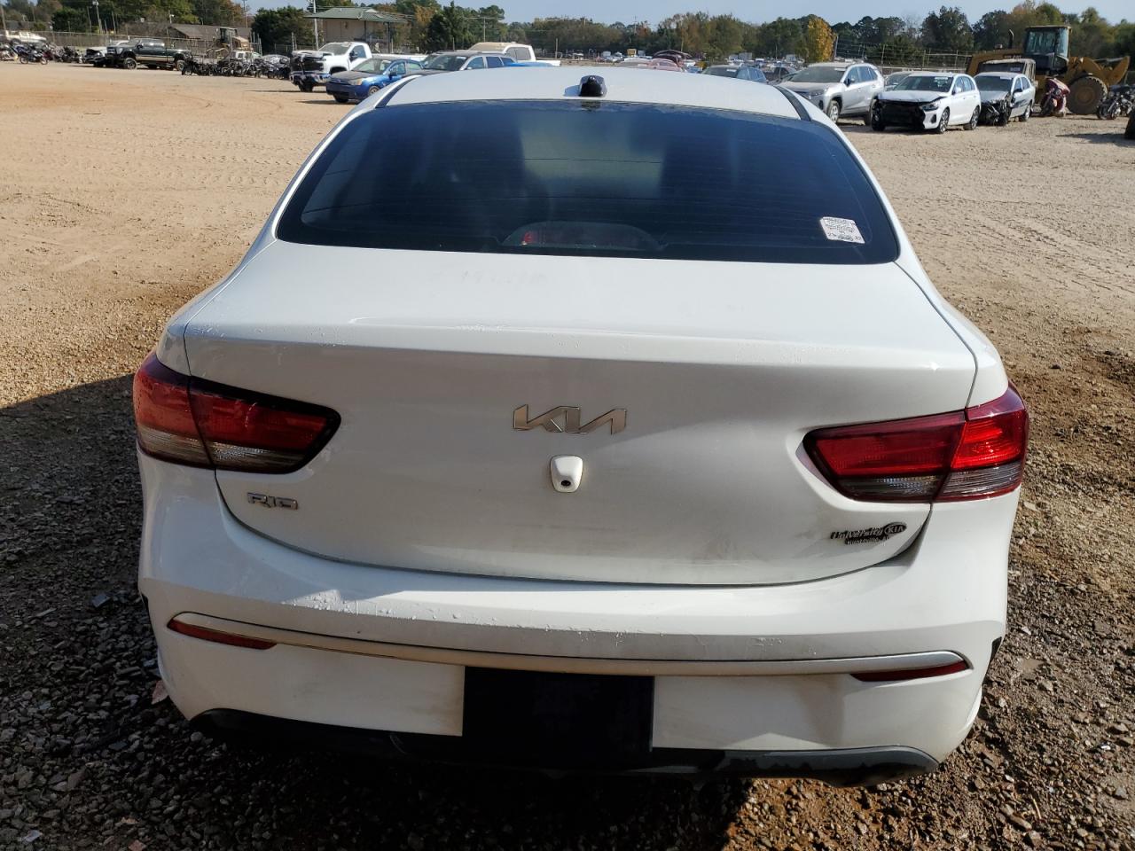 2022 KIA Rio VIN 3KPA24AD0NE434232 Copart auction photo, front end damage thumbnail 6