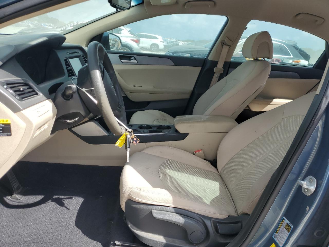 2016 Hyundai Sonata VIN 5NPE24AFXGH330753 Copart auction photo, rear end damage thumbnail 7