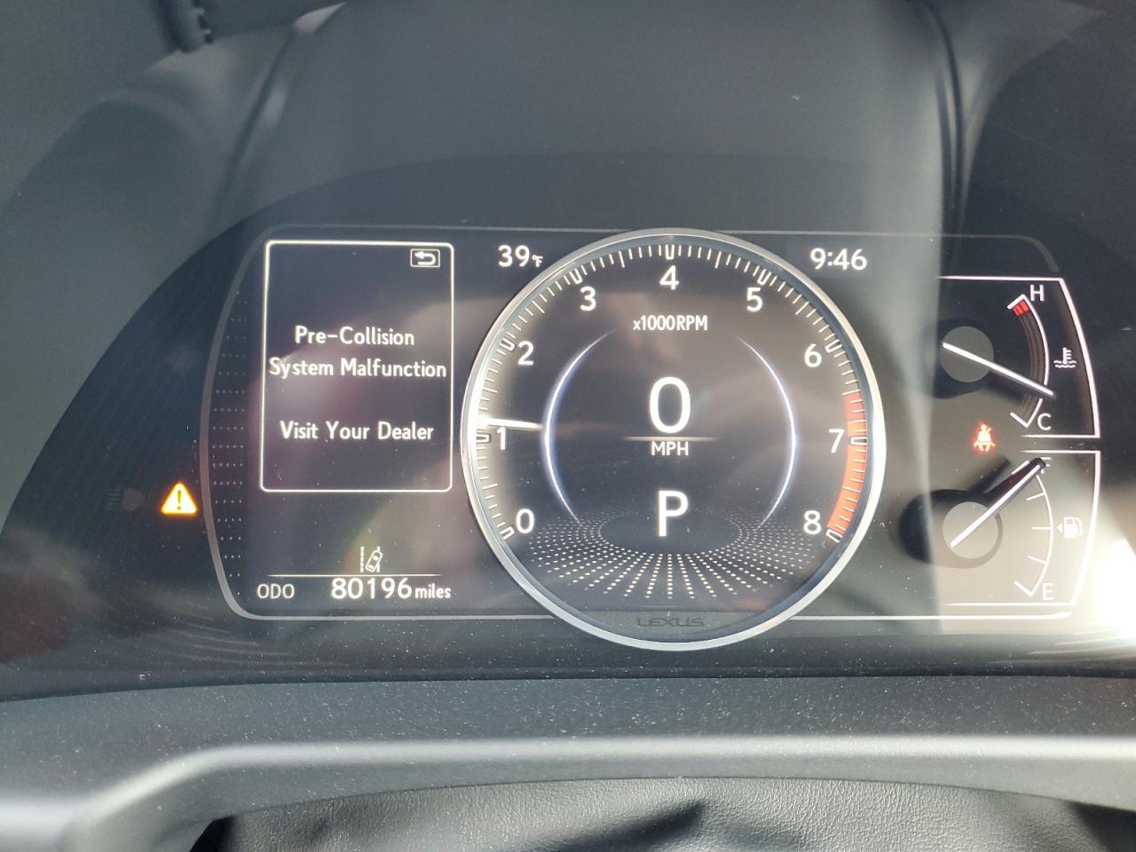 2019 Lexus ES VIN 58ABZ1B12KU036699 Copart auction photo, front end damage thumbnail 9