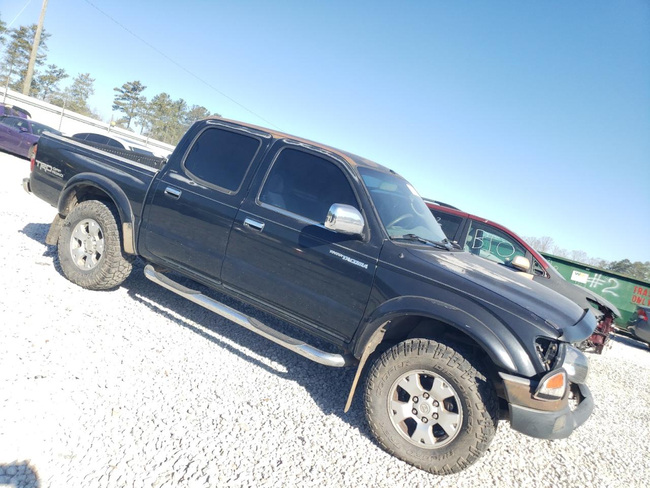 2004 Toyota Tacoma VIN 5TEGN92N74Z404724 Copart auction photo, front end / minor dent/scratches damage thumbnail 4