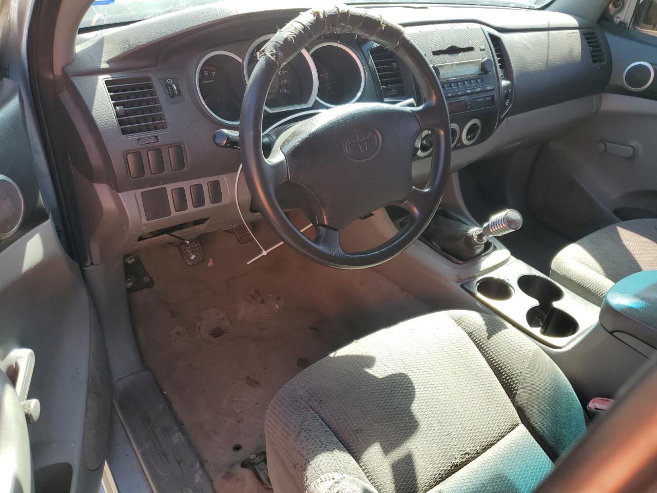 2008 Toyota Tacoma VIN 5TETX22N48Z539052 Copart auction photo, all over damage thumbnail 8