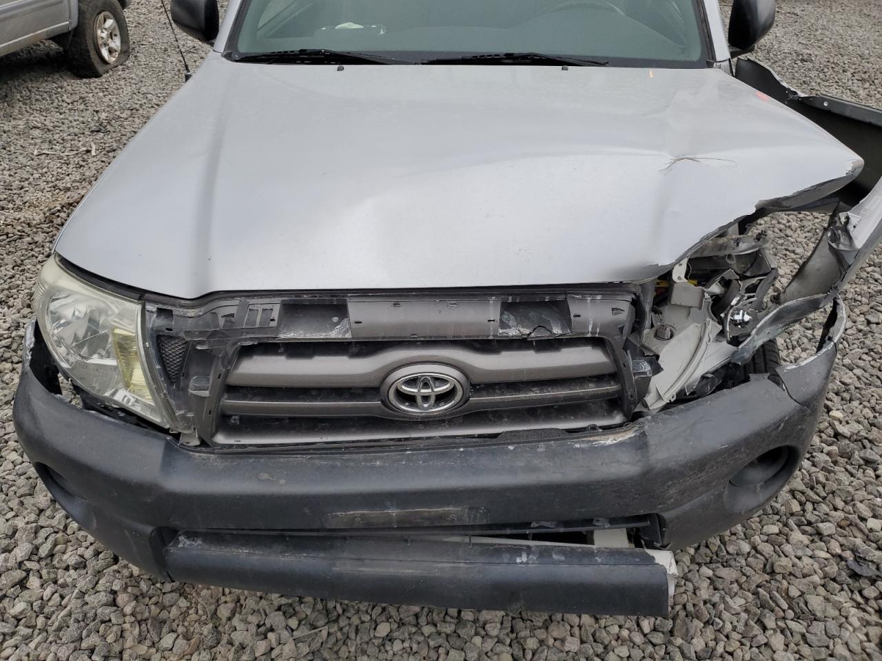 2009 Toyota Tacoma VIN 5TENX22N99Z649556 Copart auction photo, front end damage thumbnail 11