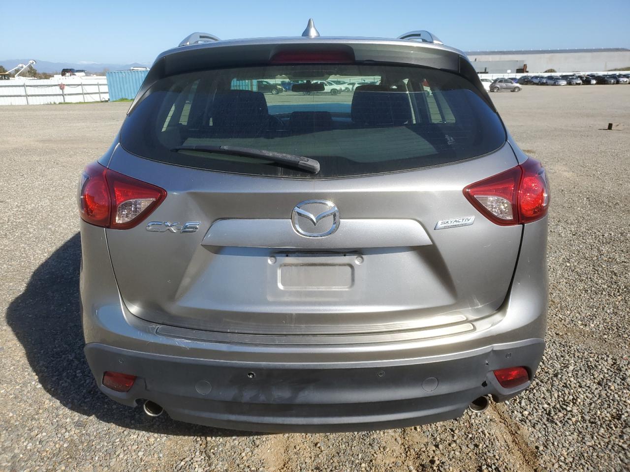 2014 Mazda CX-5 VIN JM3KE2BE1E0350718 Copart auction photo, front end / side damage thumbnail 6