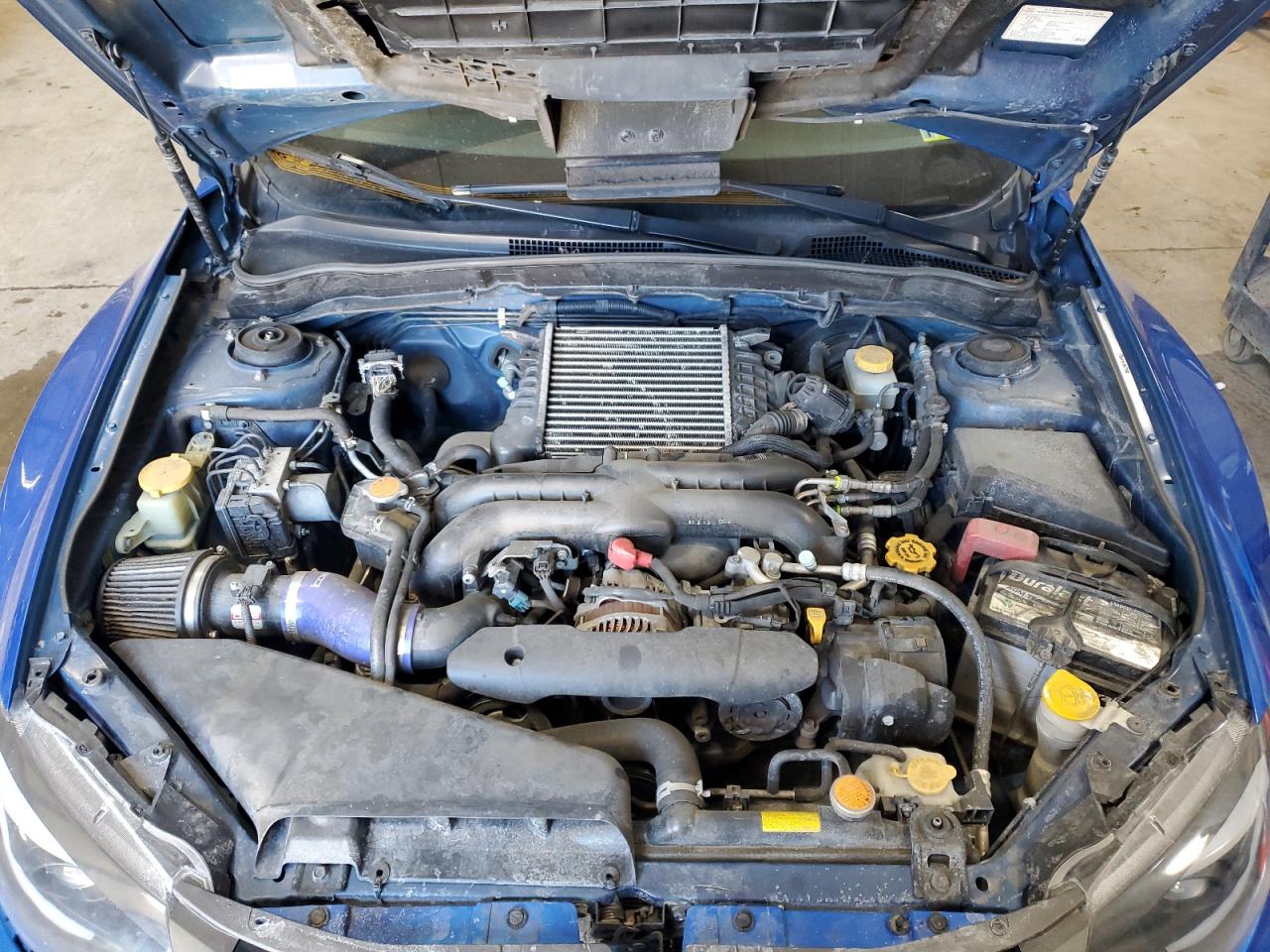 2013 Subaru WRX VIN JF1GR7E61DG866402 Copart auction photo, side / front end damage thumbnail 11