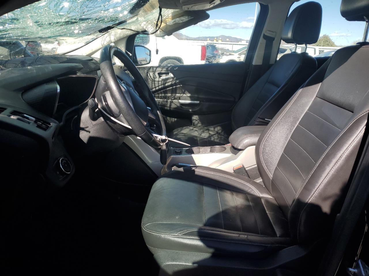2014 Ford C-MAX VIN 1FADP5BU8EL503135 Copart auction photo, rollover damage thumbnail 7