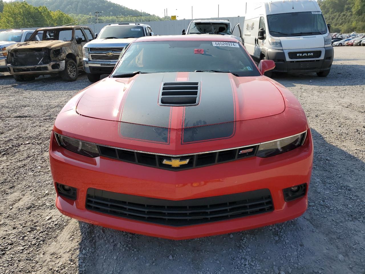 2014 Chevrolet Camaro VIN 2G1FK1EJ1E9137952 Copart auction photo, all over damage thumbnail 5