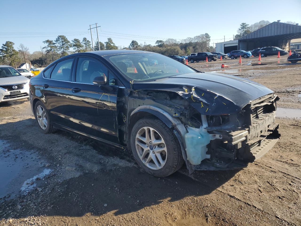 2016 Ford Fusion VIN 1FA6P0H71G5110016 Copart auction photo, front end damage thumbnail 4