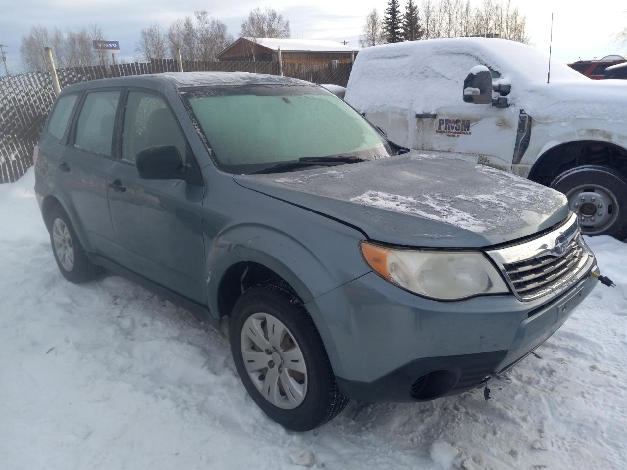 2009 Subaru Forester VIN JF2SH61659G756436 Copart auction photo, front end damage thumbnail 4