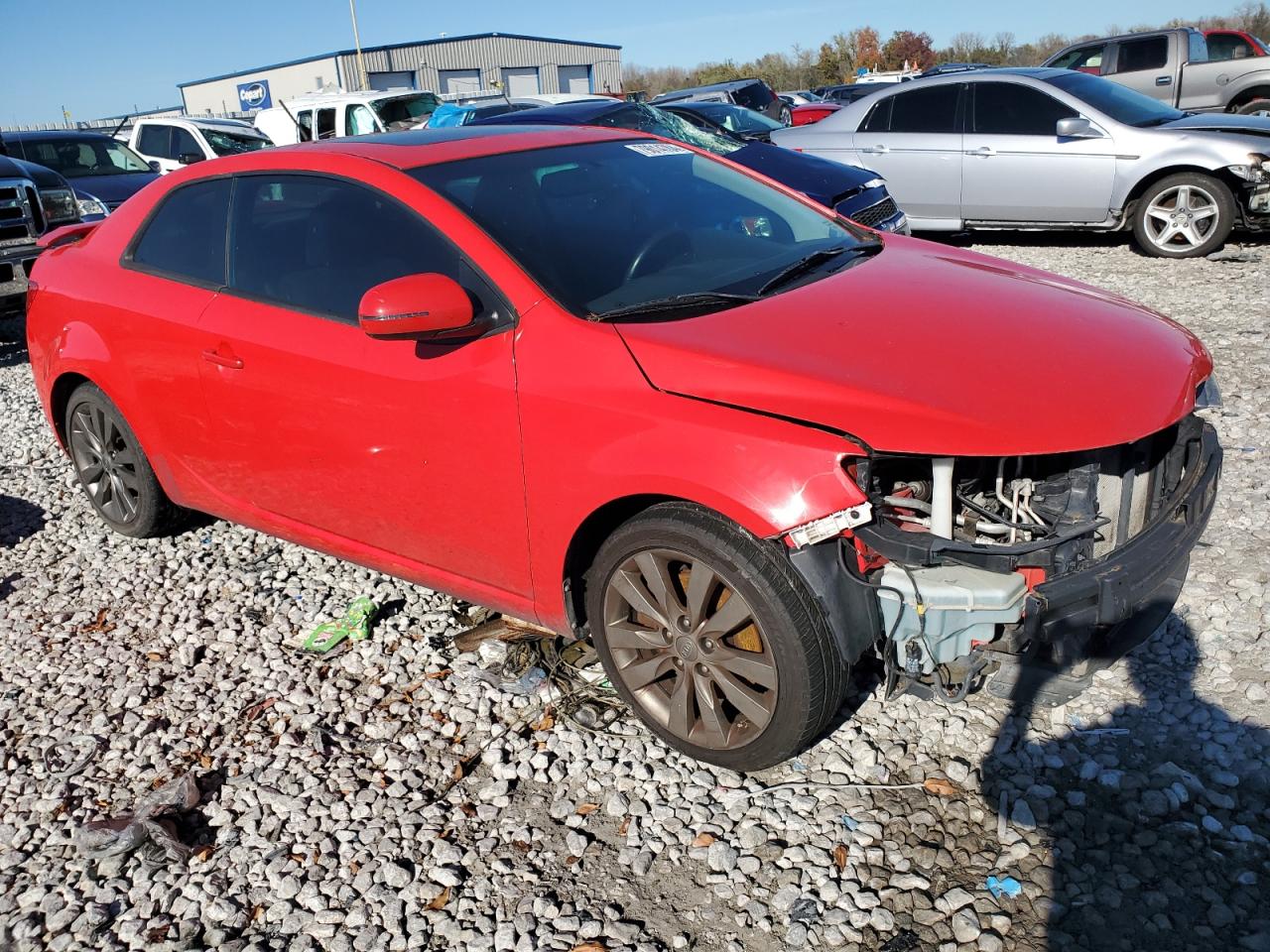 2012 KIA Forte VIN KNAFW6A32C5598178 Copart auction photo, front end damage thumbnail 4
