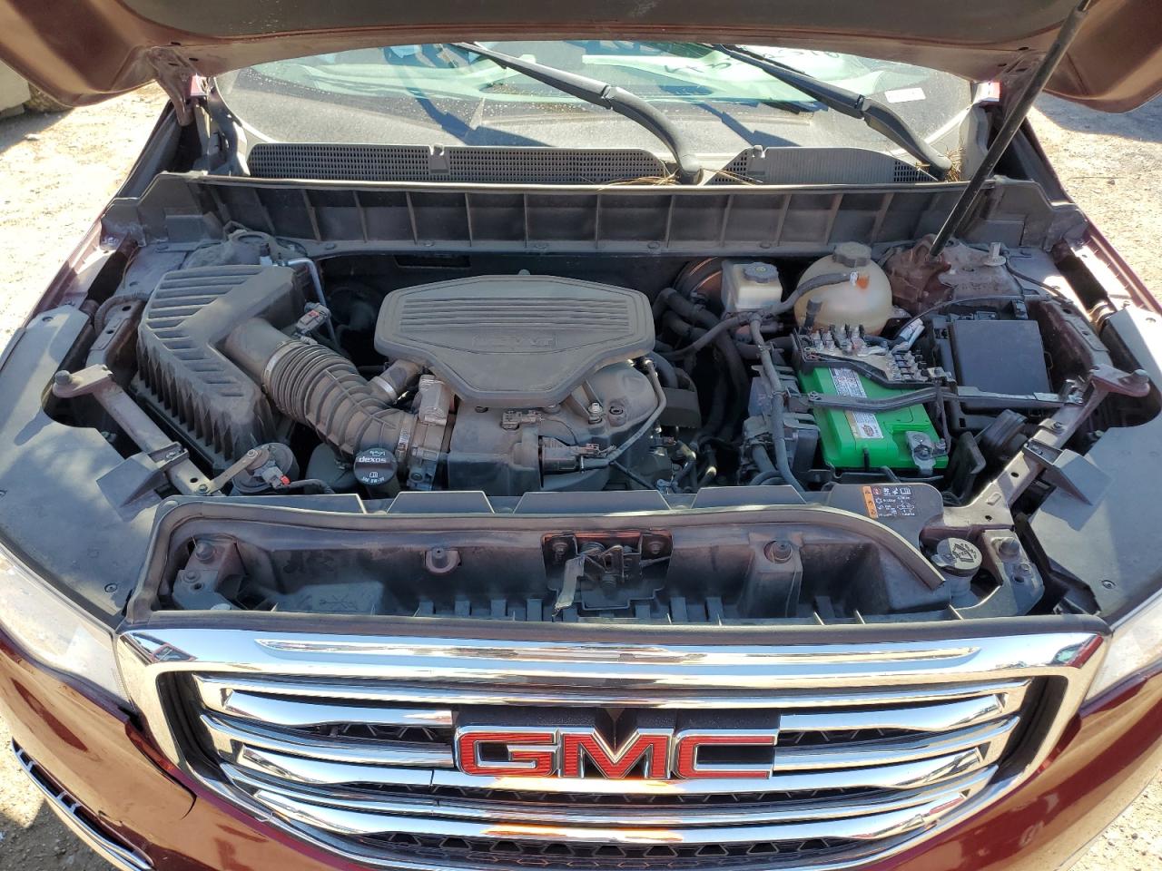 2018 GMC Acadia VIN 1GKKNULS4JZ128676 Copart auction photo, front end / mechanical damage thumbnail 11
