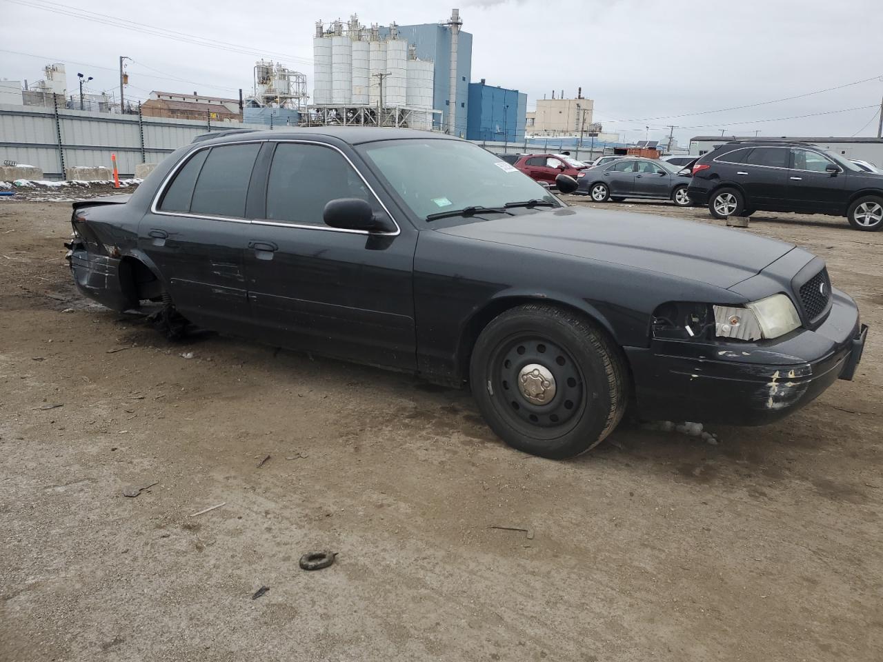 2006 Ford Crown Victoria VIN 2FAFP71W46X156902 Copart auction photo, all over damage thumbnail 4