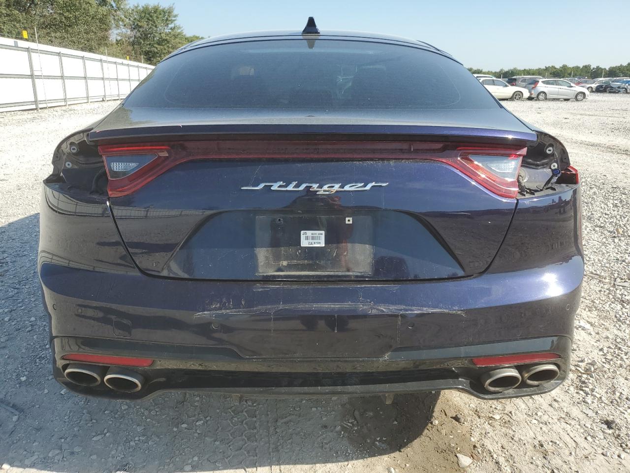2020 KIA Stinger VIN KNAE35LC0L6084514 Copart auction photo, all over damage thumbnail 6