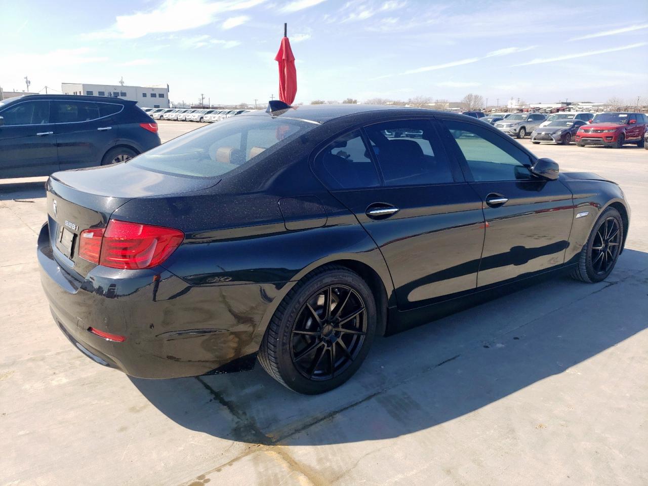 2012 BMW 5er VIN WBAXG5C56CDX06446 Copart auction photo, front end damage thumbnail 3