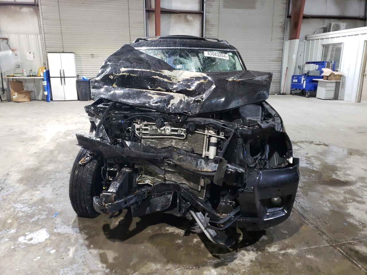2018 Nissan Armada VIN JN8AY2ND9J9059702 Copart auction photo, front end / side damage thumbnail 5