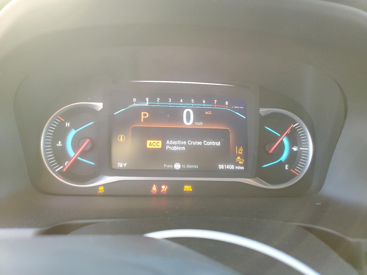 2019 Honda Pilot VIN 5FNYF5H58KB019320 Copart auction photo, front end damage thumbnail 9