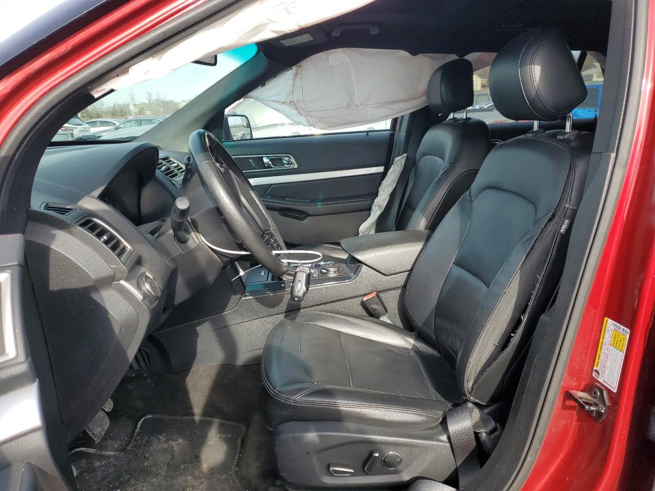 2016 Ford Explorer VIN 1FM5K8D87GGA88699 Copart auction photo, side / front end damage thumbnail 7