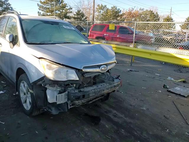 2015 Subaru Forester VIN JF2SJADCXFH562841 Copart auction photo, front end damage thumbnail 11