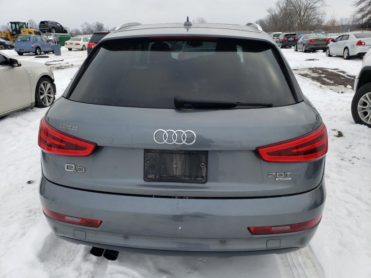 2015 Audi Q3 VIN WA1EFCFS4FR008194 Copart auction photo, front end / minor dent/scratches damage thumbnail 6