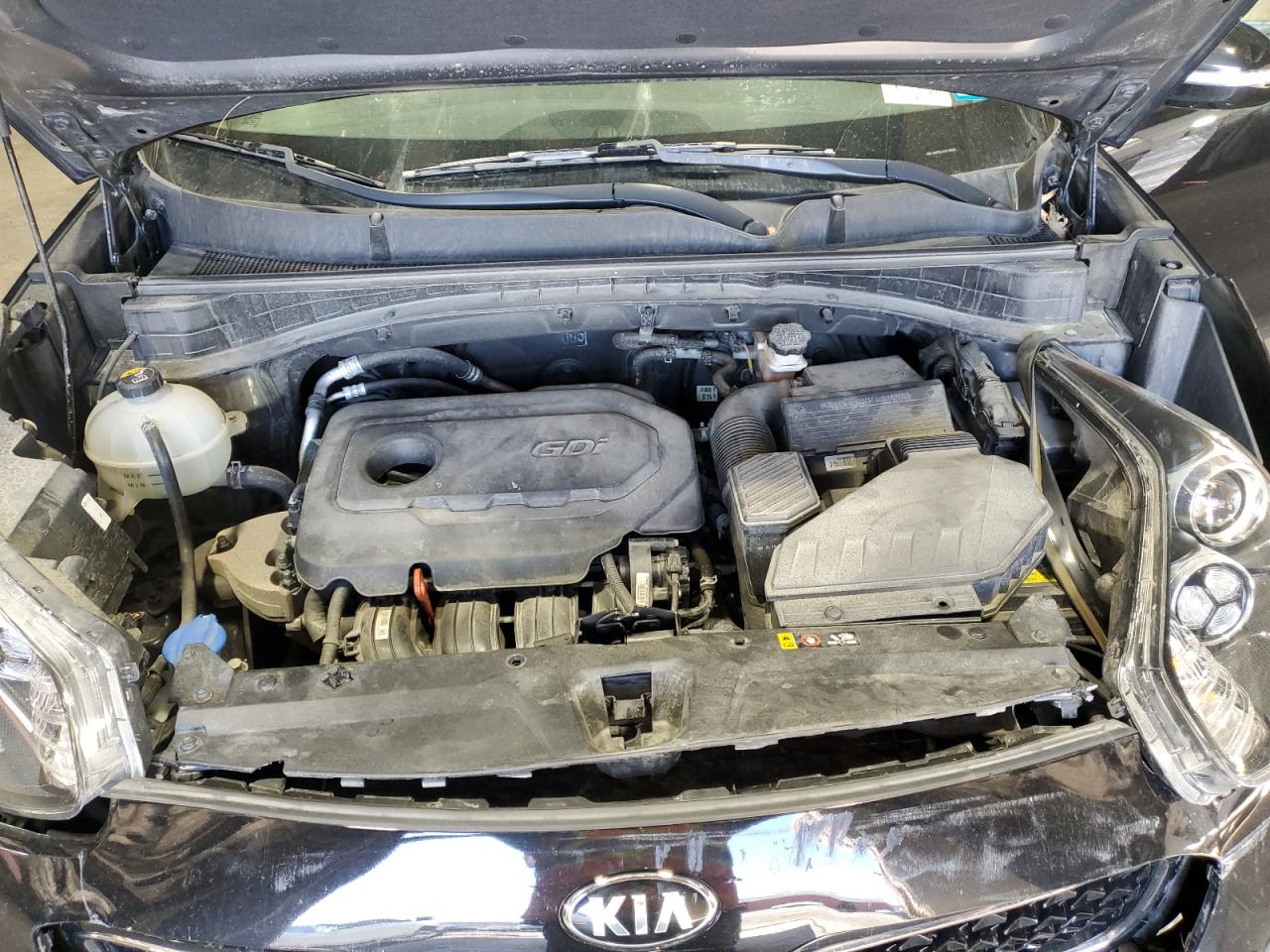 2017 KIA Sportage VIN KNDPNCAC9H7181838 Copart auction photo, front end damage thumbnail 13