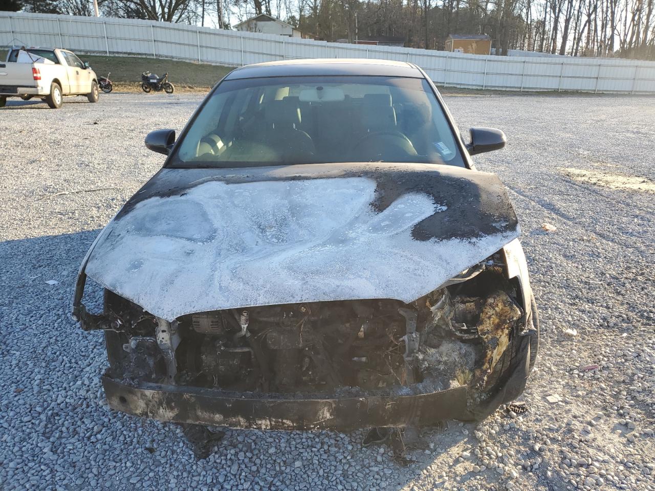 2007 Audi A3 VIN WAUNF78P47A133327 Copart auction photo, burn damage thumbnail 5