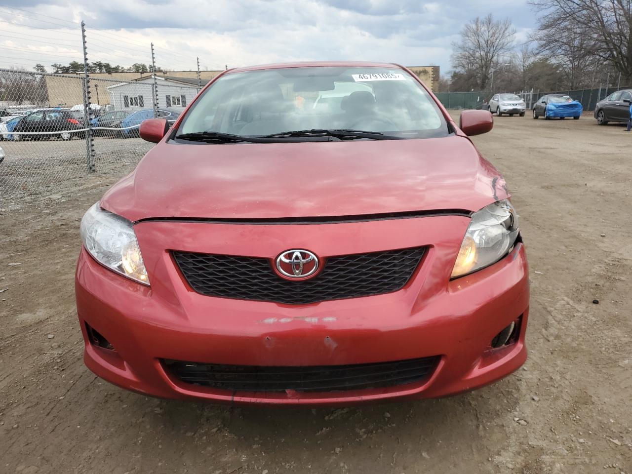 2010 Toyota Corolla VIN 1NXBU4EE2AZ360529 Copart auction photo, all over / front end damage thumbnail 5