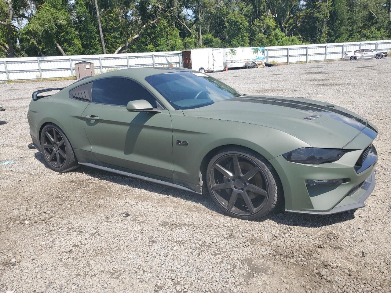 2019 Ford Mustang VIN 1FA6P8CF9K5152990 Copart auction photo, water/flood damage thumbnail 4