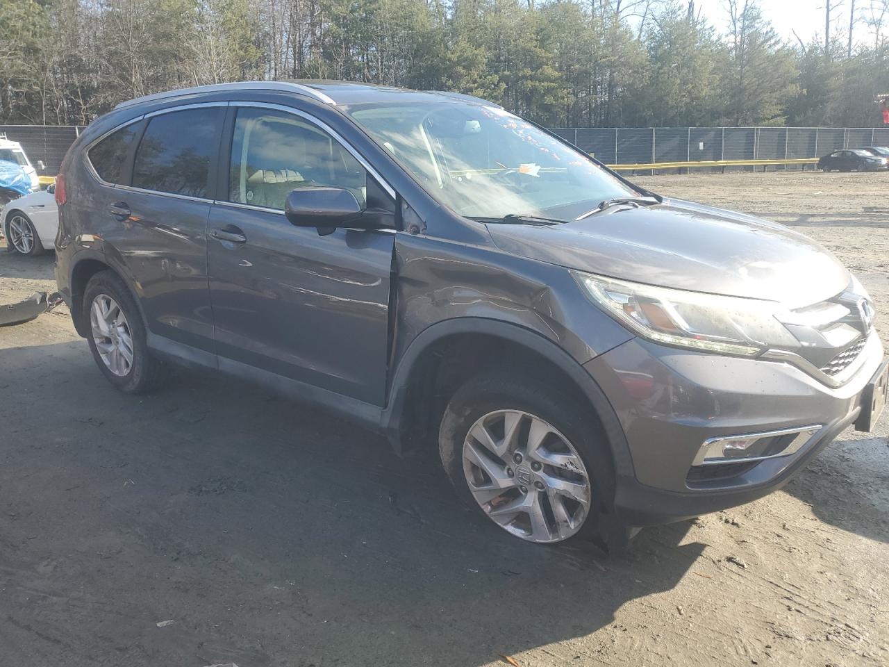2016 Honda CR-V VIN 2HKRM4H70GH669015 Copart auction photo, side damage thumbnail 4