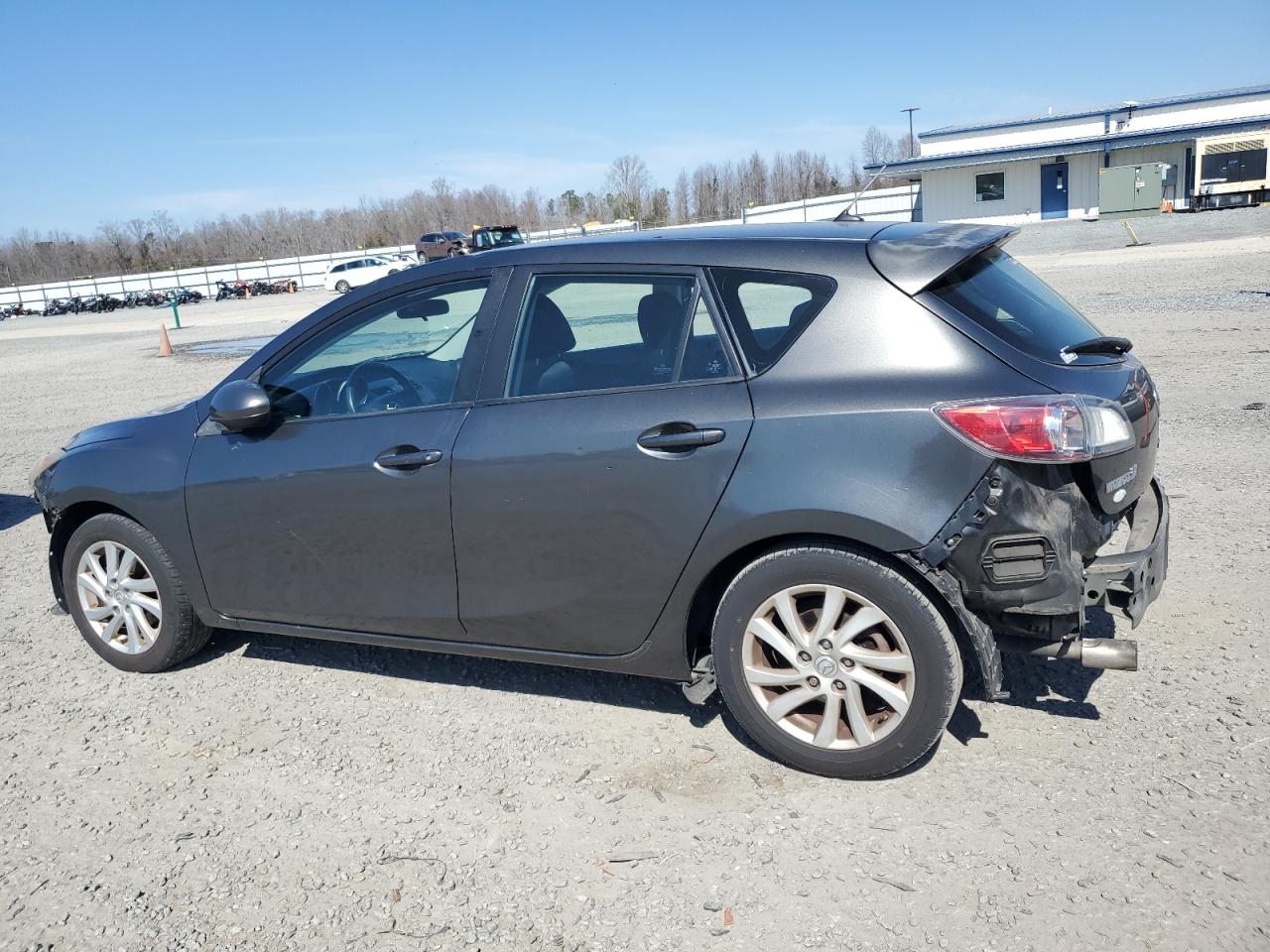 2012 Mazda 3 VIN JM1BL1L72C1678164 Copart auction photo, rear end / front end damage thumbnail 2