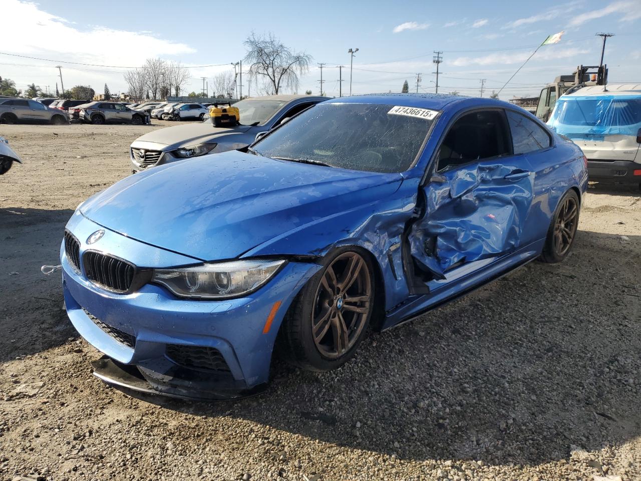 2014 BMW 4er VIN WBA3N7C56EF718698 - Copart auction photo