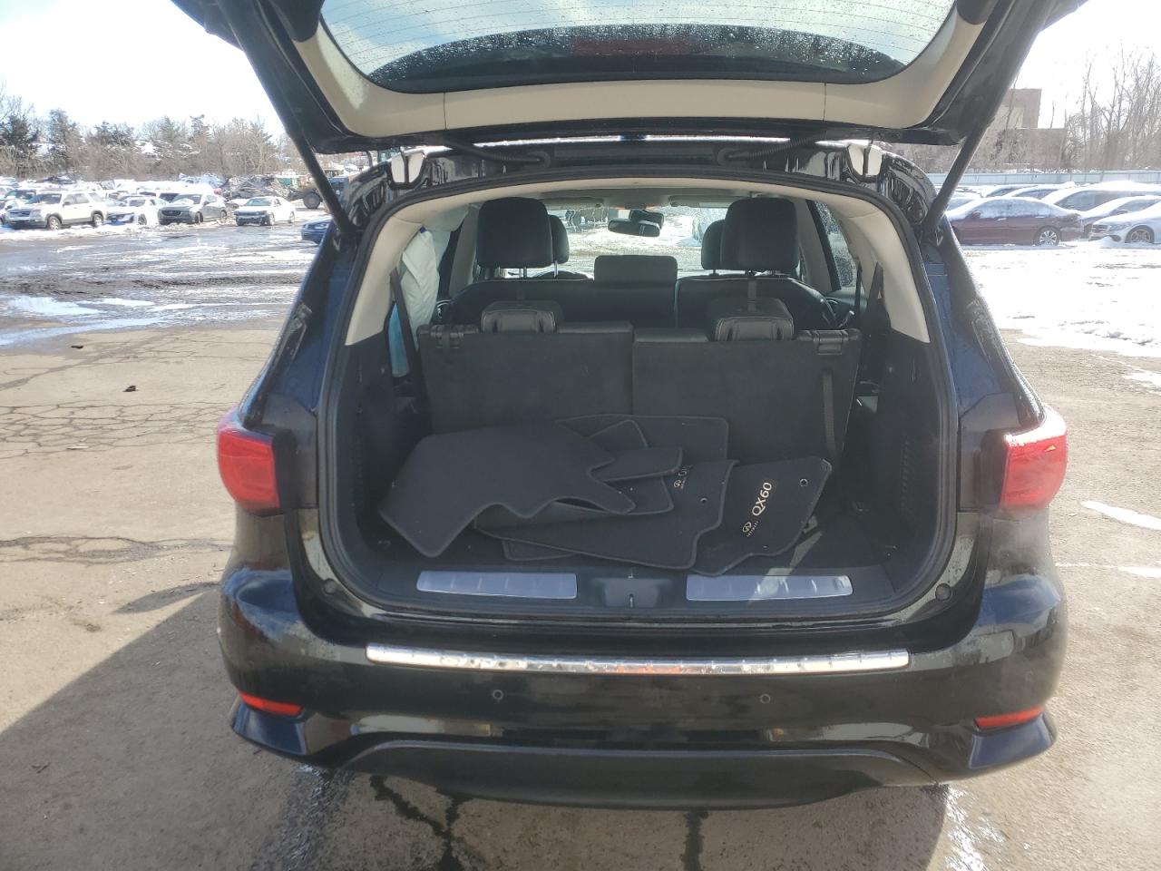2019 Infiniti QX60 VIN 5N1DL0MM1KC515933 Copart auction photo, front end damage thumbnail 6