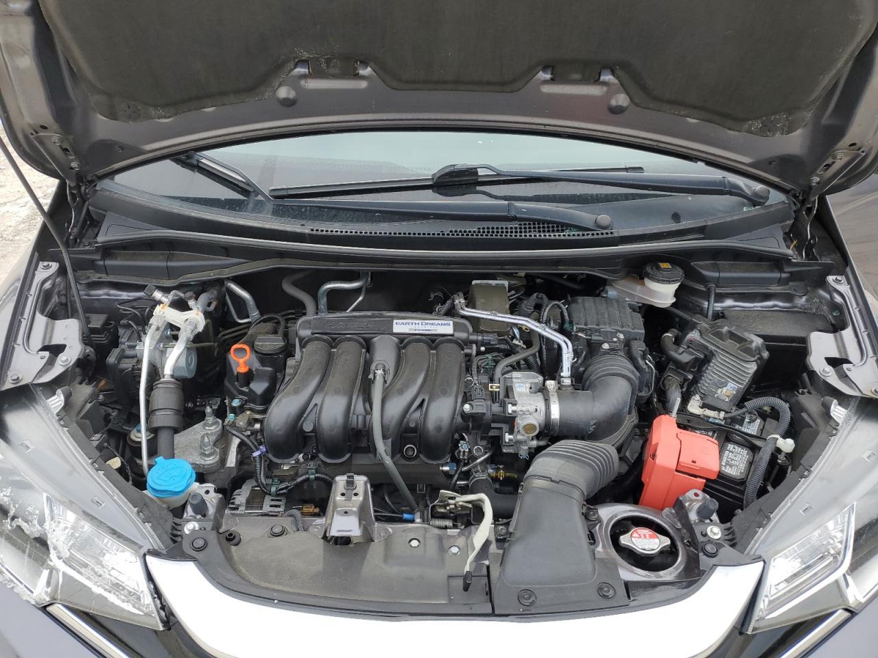2019 Honda Fit VIN 3HGGK5H81KM716696 Copart auction photo, side damage thumbnail 13