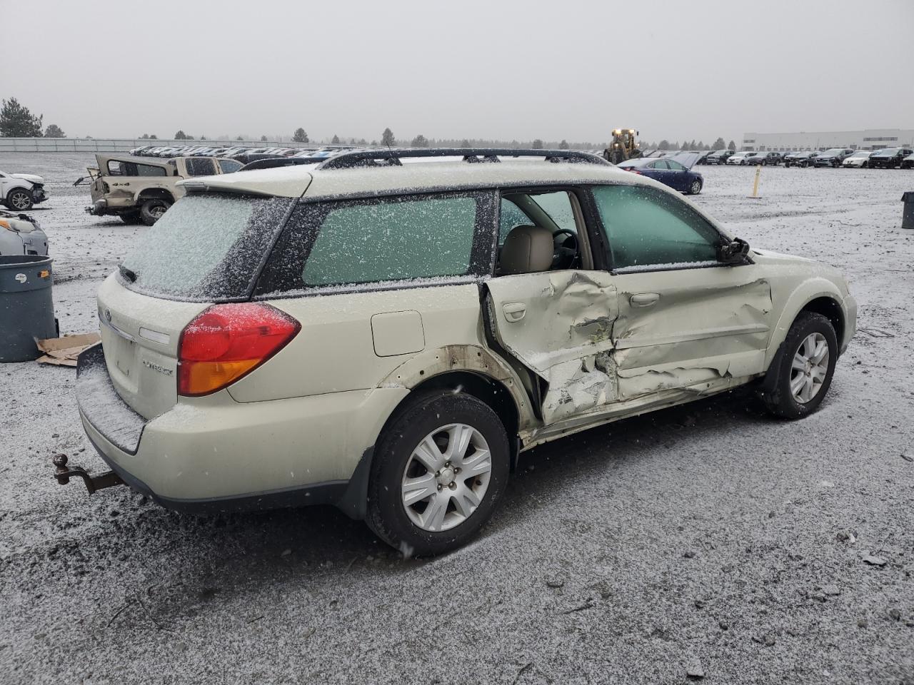 2007 Subaru Outback VIN 4S4BP62C577338490 Copart auction photo, side damage thumbnail 3