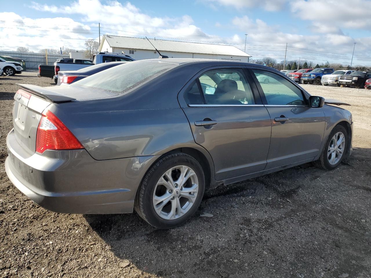 2012 Ford Fusion VIN 3FAHP0HA7CR190126 Copart auction photo, front end / mechanical damage thumbnail 3