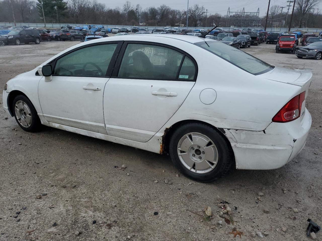 2008 Honda Civic VIN JHMFA36298S026967 Copart auction photo, all over damage thumbnail 2