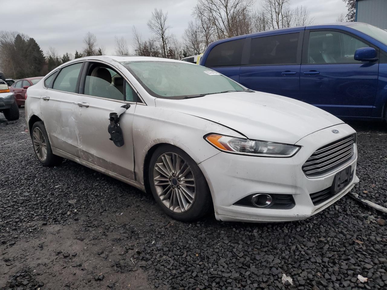 2016 Ford Fusion VIN 3FA6P0HD6GR157870 Copart auction photo, all over / undercarriage damage thumbnail 4