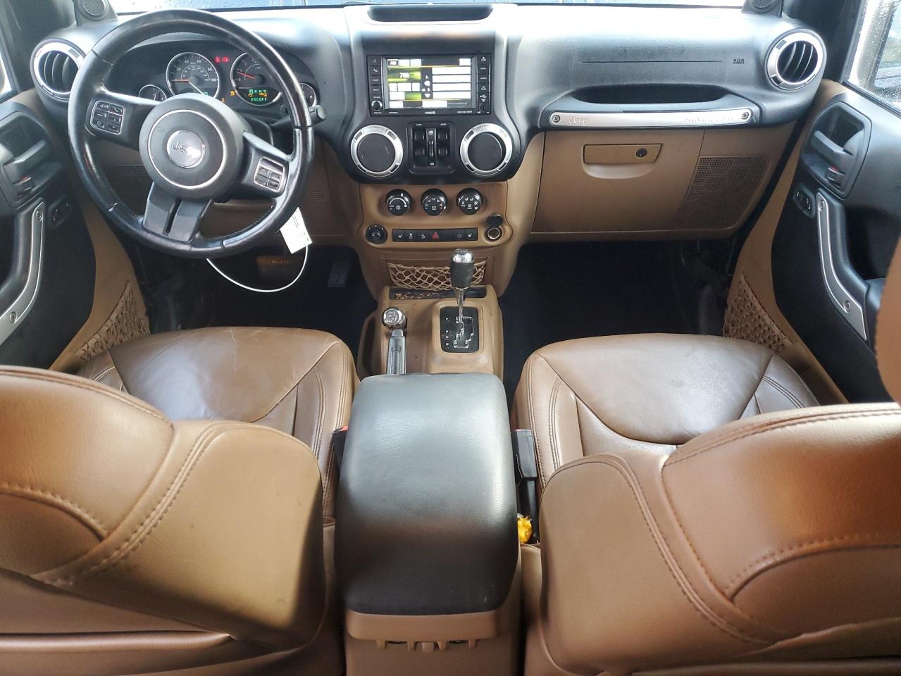 2013 Jeep Wrangler VIN 1C4BJWEG4DL635192 Copart auction photo, all over damage thumbnail 8