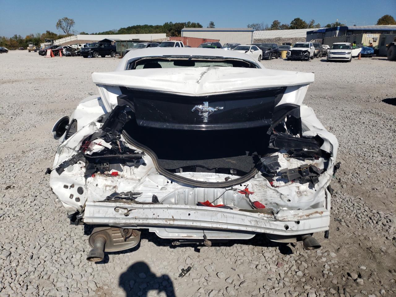 2015 Ford Mustang VIN 1FA6P8AM5F5395929 Copart auction photo, rear end / front end damage thumbnail 6