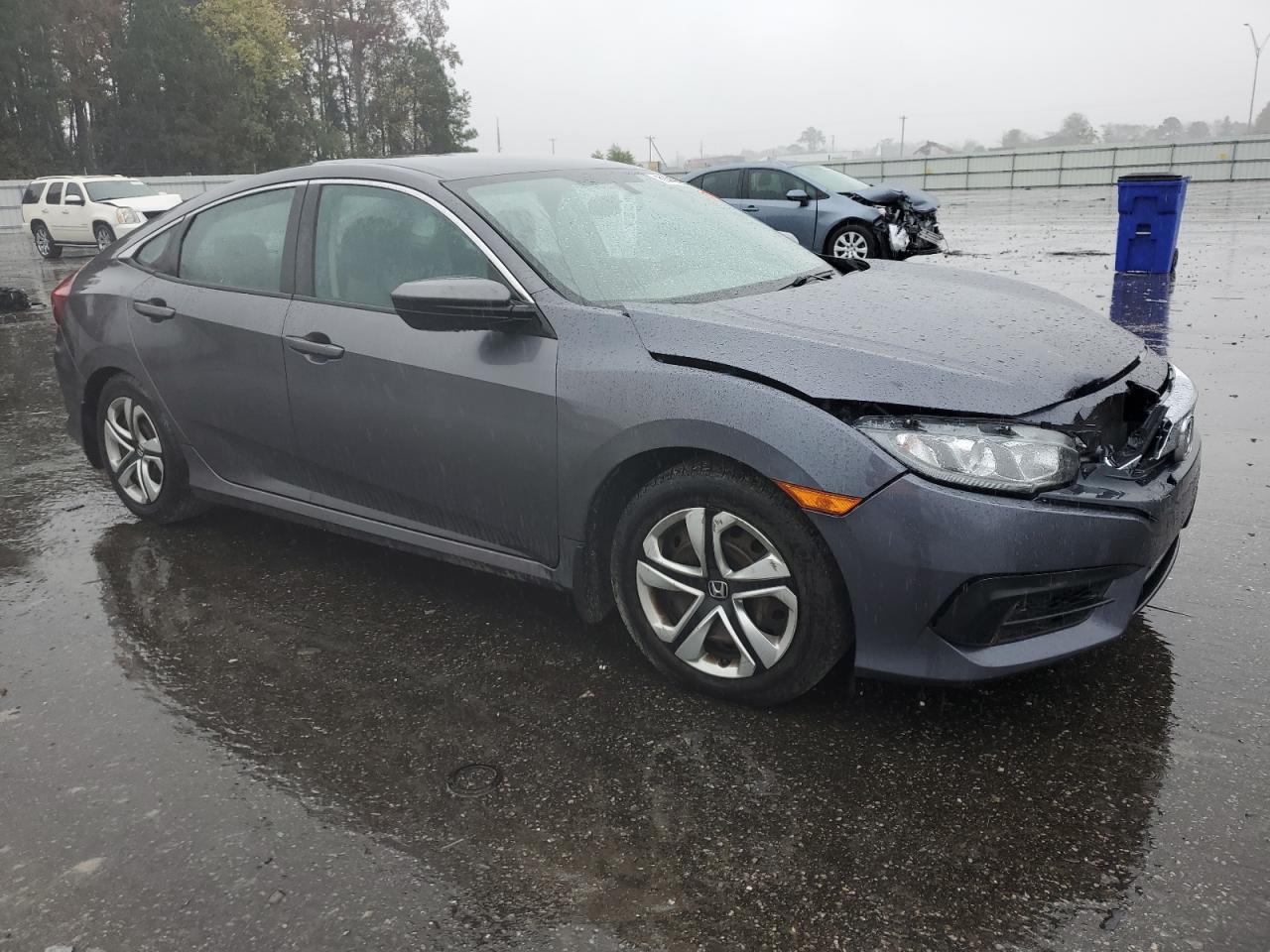 2016 Honda Civic VIN 19XFC2F50GE093460 Copart auction photo, front end damage thumbnail 4