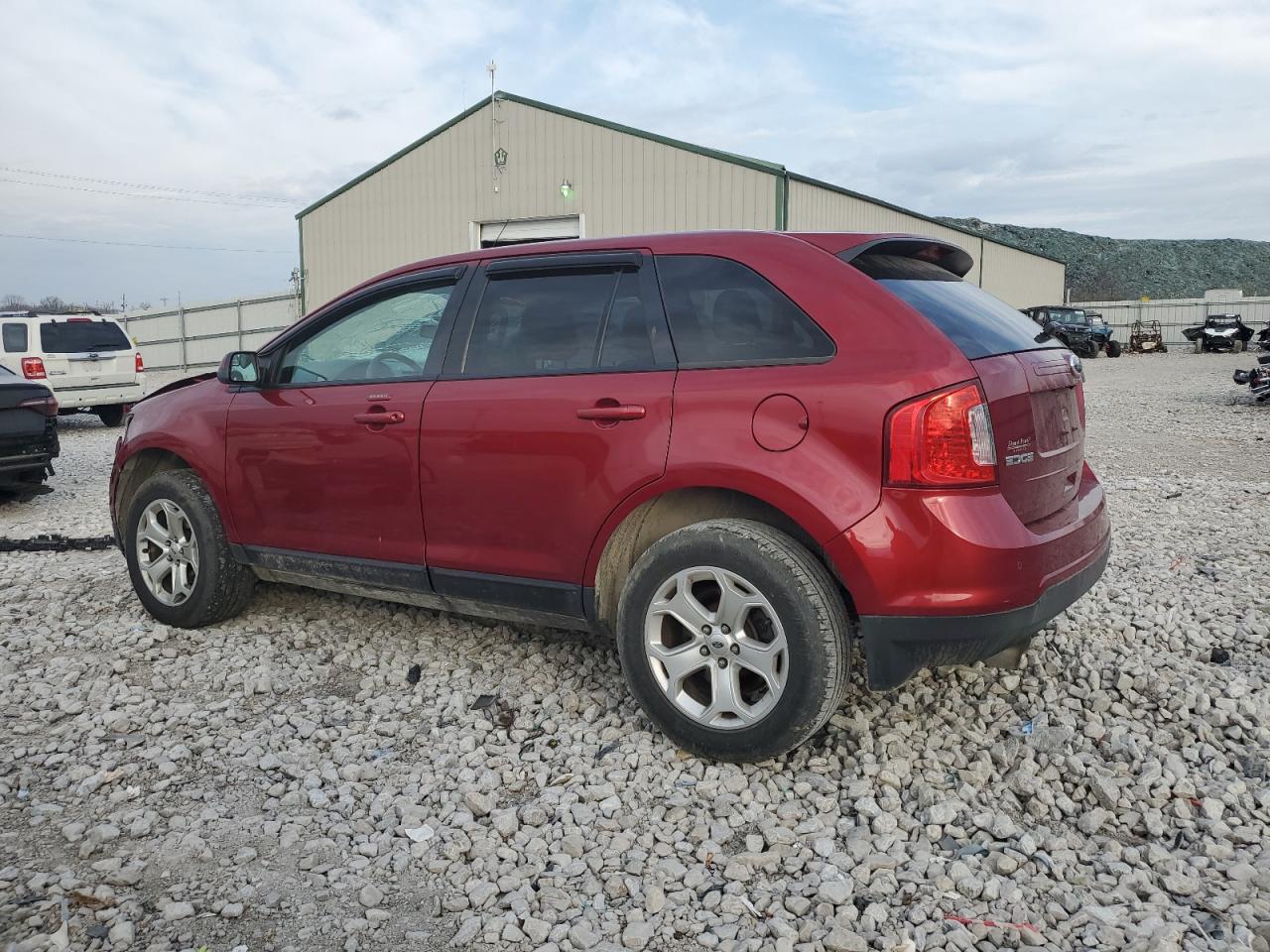 2014 Ford Edge VIN 2FMDK3JC7EBB53756 Copart auction photo, front end damage thumbnail 2